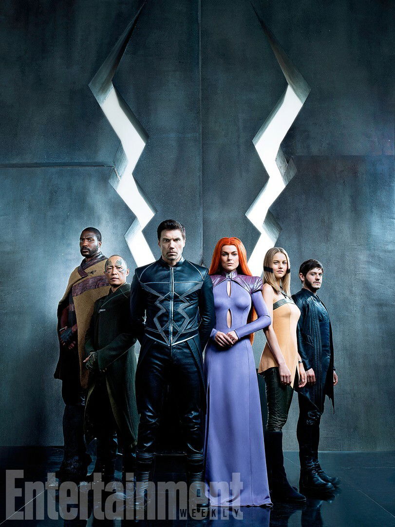 I protagonisti di Inhumans