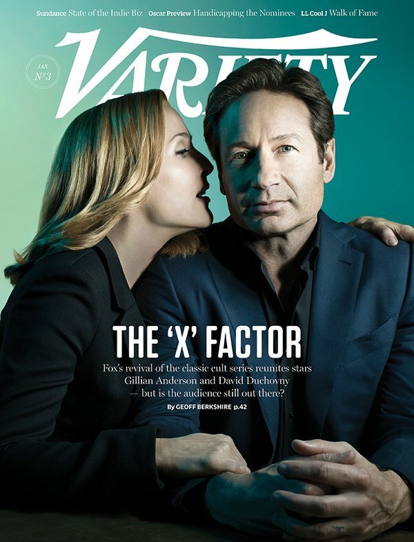 X-Files sulla copertina di Variety