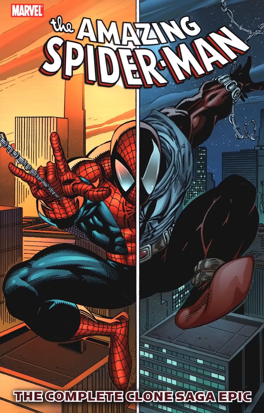 Immagine del volume con l'intera Saga del Clone di Amazing Spider-Man