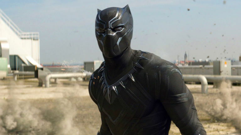 Clicca per vedere l'immagine originale Black Panther, protagonista del film