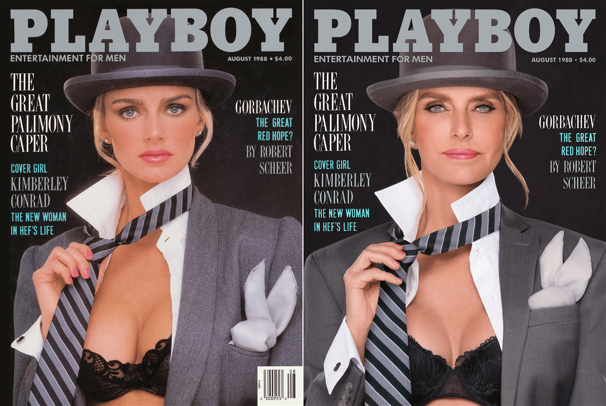 Kimberly Conrad Hefner in posa per playboy