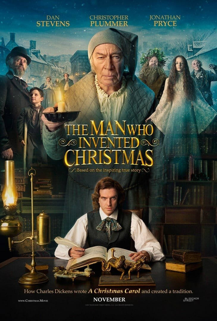 Il poster originale di L'uomo che inventò il Natale, da novembre al cinema