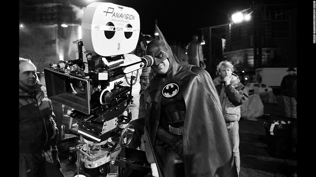 Michael Keaton dietro le quinte di Batman