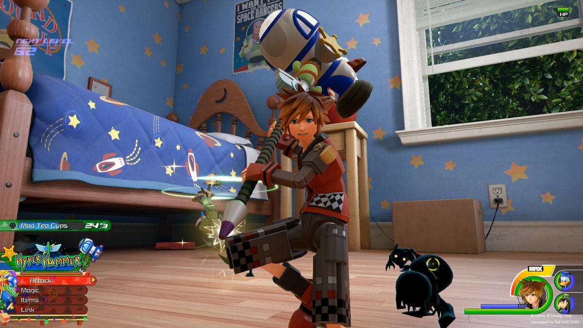 Clicca per vedere l'immagine originale Sora in Kingdom Hearts 3