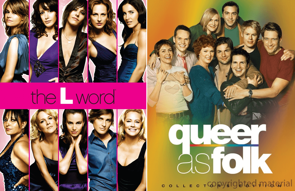 Il cast di The L Word e Queer as Folk nei poster promozionali