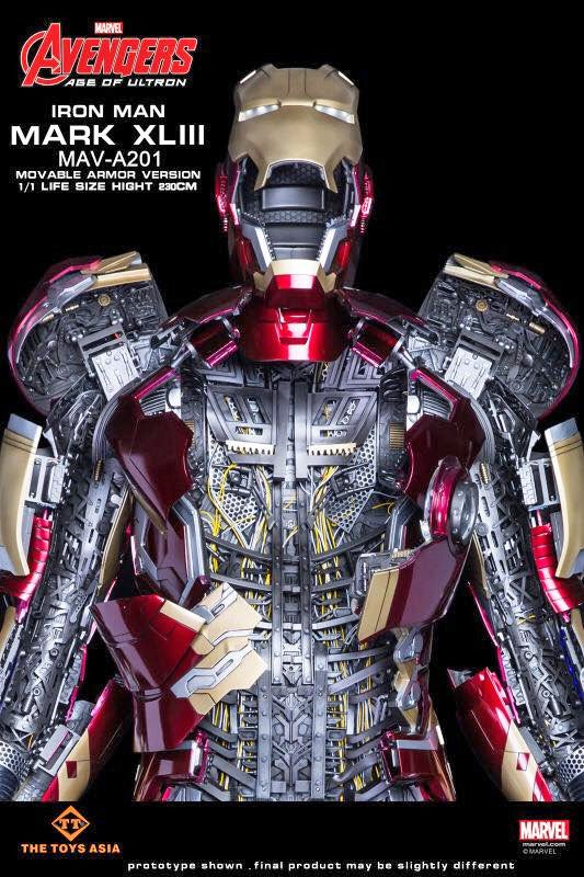 L'action figure di Iron Man di The Toys Asia