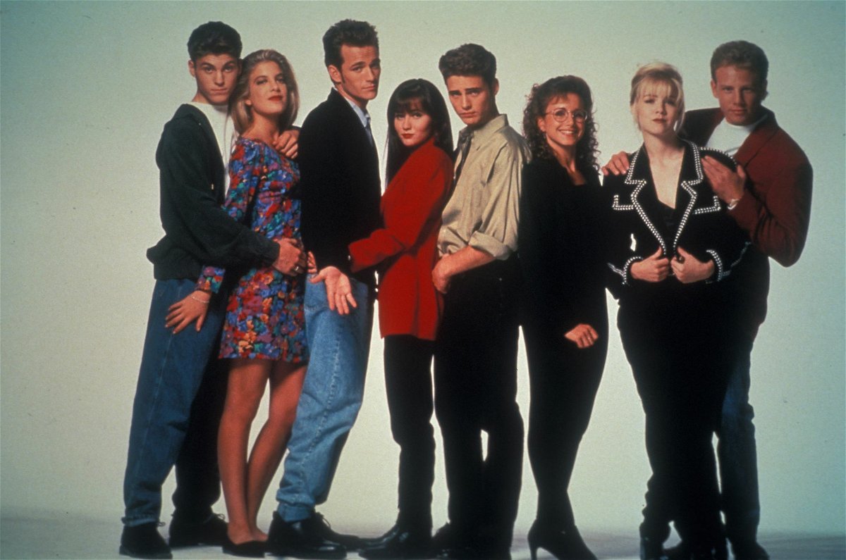 Il cast di Beverly Hills 90210