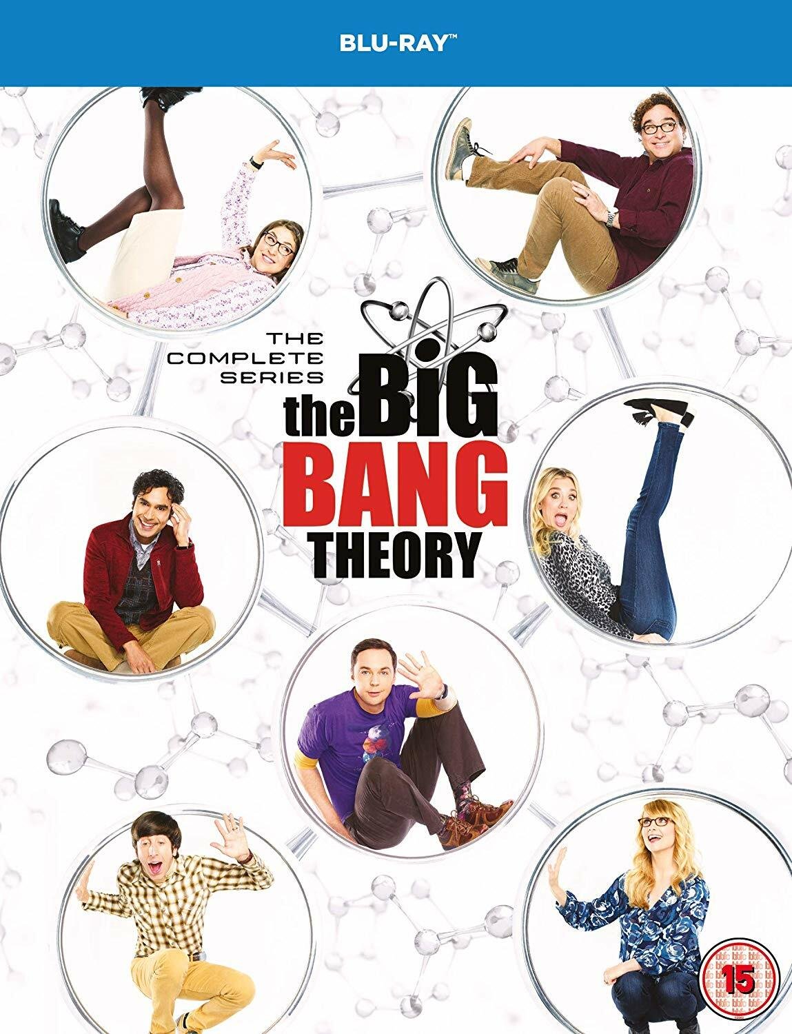 Il cast nella copertina del cofanetto Blu-ray di The Big Bang Theory