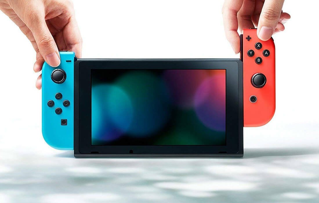 Un'immagine promozionale di Nintendo Switch