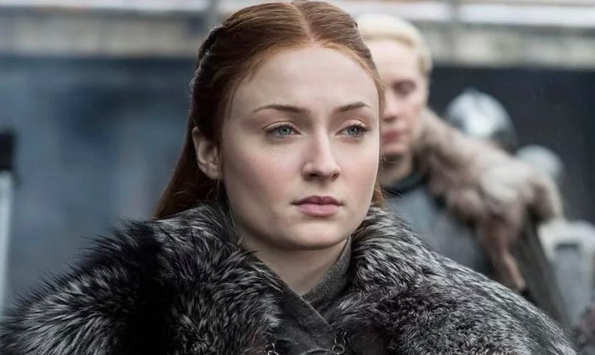 Sophie Turner nei panni di Sansa Stark in Game of Thrones