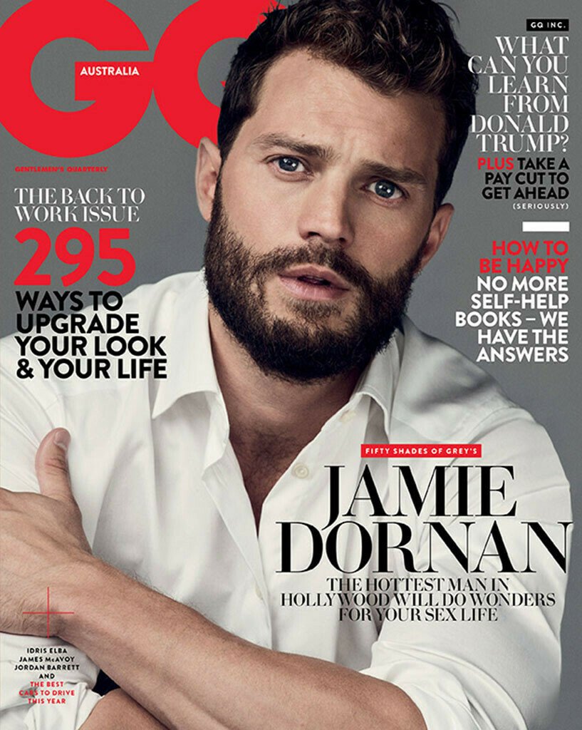 Jamie Dornan in copertina su GQ Australia