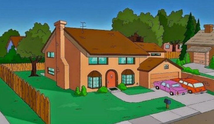 La casa de I Simpson 