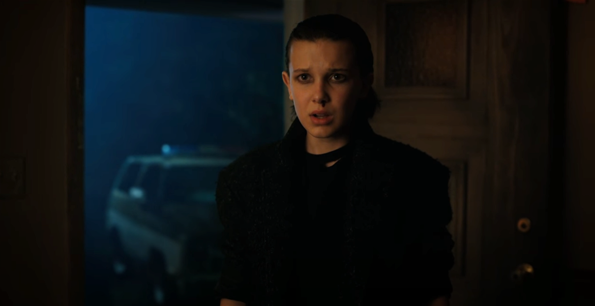 Eleven compare nella seconda stagione di Stranger Things