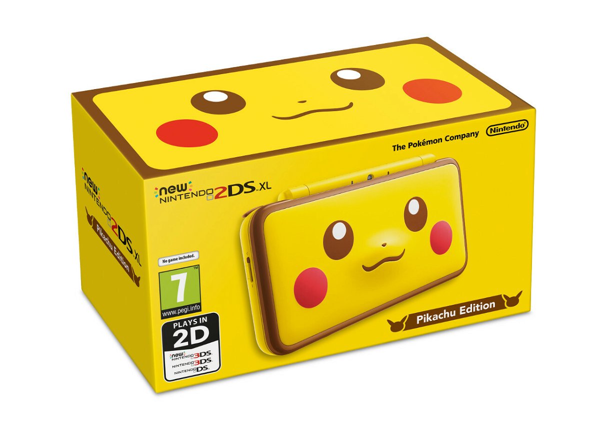 Una versione speciale per il New Nintendo 2DS XL dedicata a Pikachu