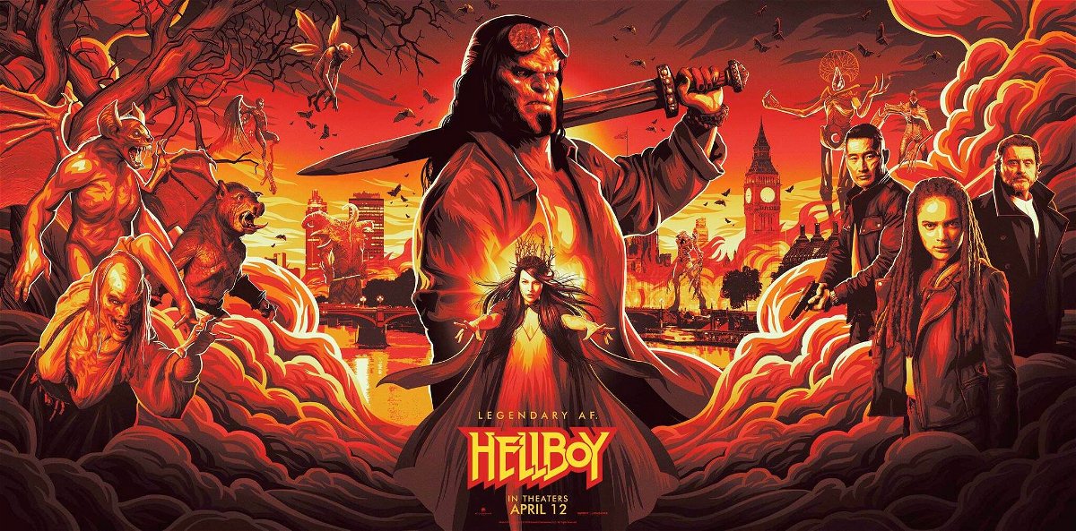 L'esclusivo poster di Hellboy per il NYCC