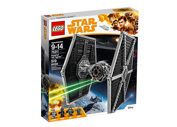 Dettagli sulla confezione del set di LEGO Imperial TIE Fighter