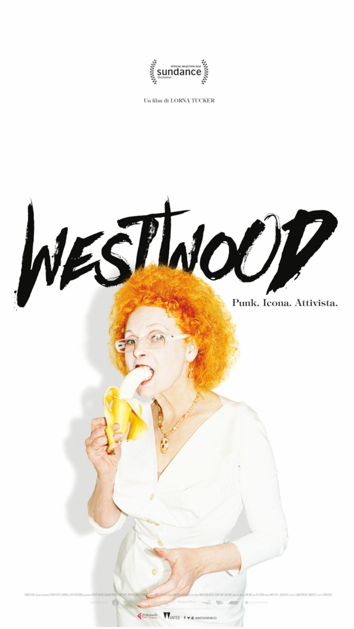 Il poster del docufilm Westwood: Punk, icona, attivista 