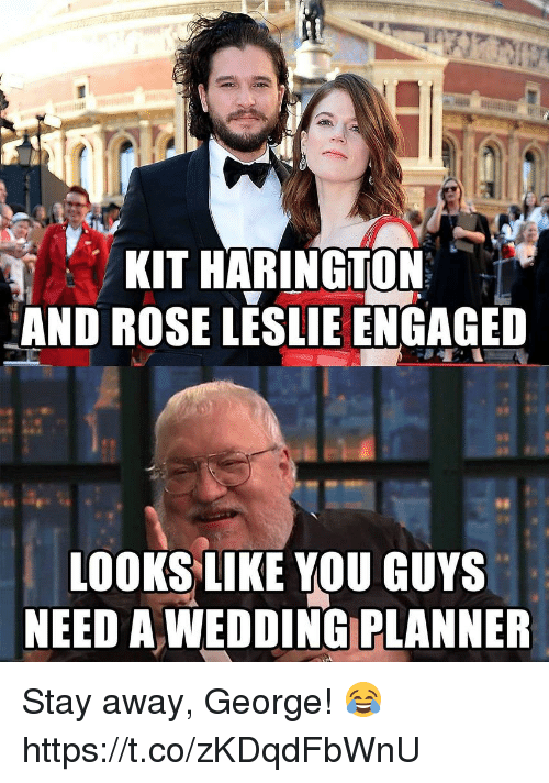 George R.R. Martin, wedding planner perfetto