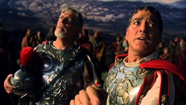 George Clooney in una scena di Ave, Cesare!