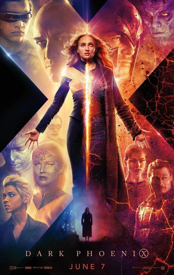 Clicca per vedere l'immagine originale La locandina di X-Men: Dark Phoenix