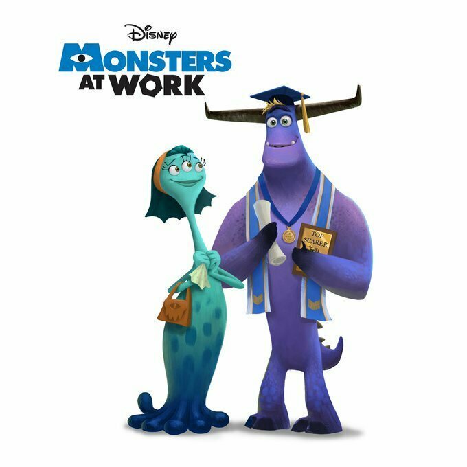 Un'immagine ufficiale di Monsters at Work