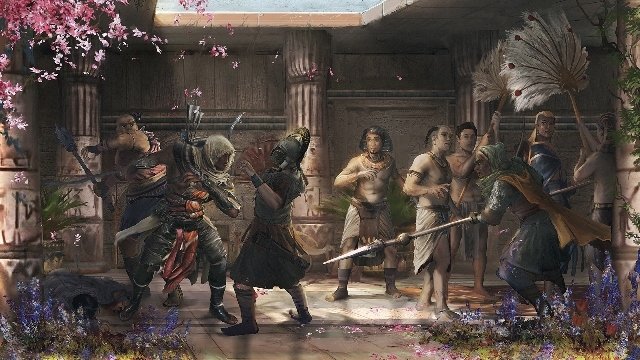 Assassin's Creed Orgins porta l'arte su Facebook