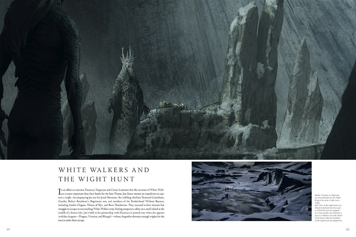 GoT: il primo aspetto del Re della Notte in The Art of Game of Thrones