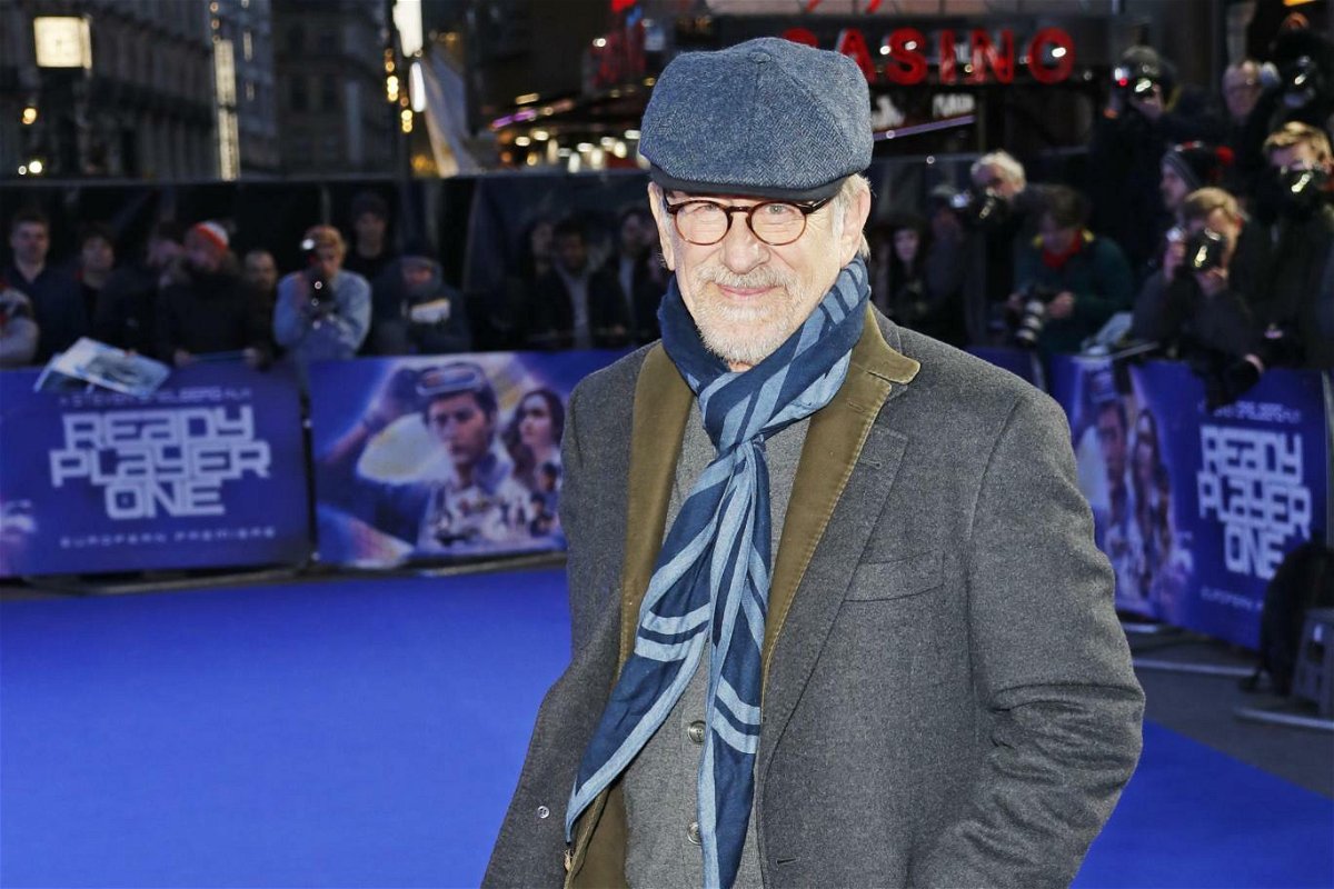 Steven Spielberg alla prima europea del film Ready Player One