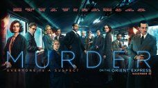 Copertina di Assassinio sull'Orient Express: un nuovo poster con lo stellare cast del film