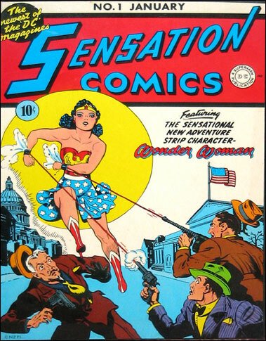 Wonder Woman, la copertina del primo numero