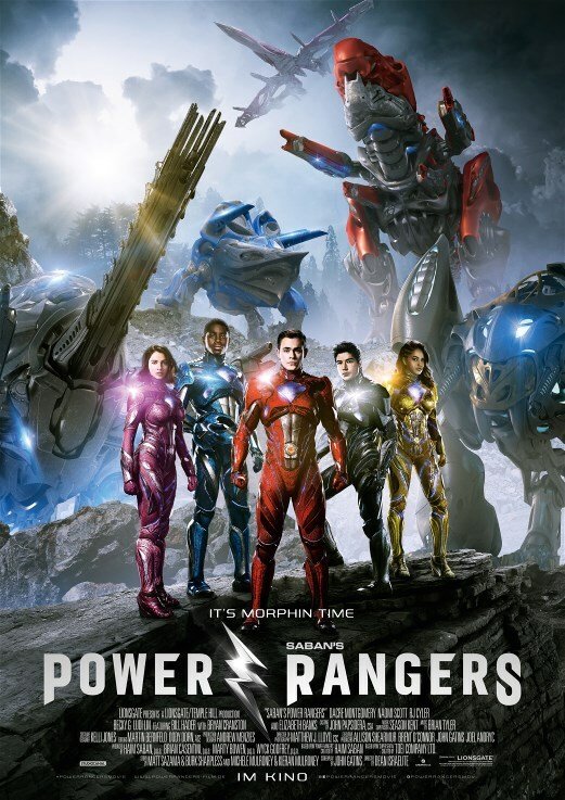 Poster internazionale del film Power Rangers
