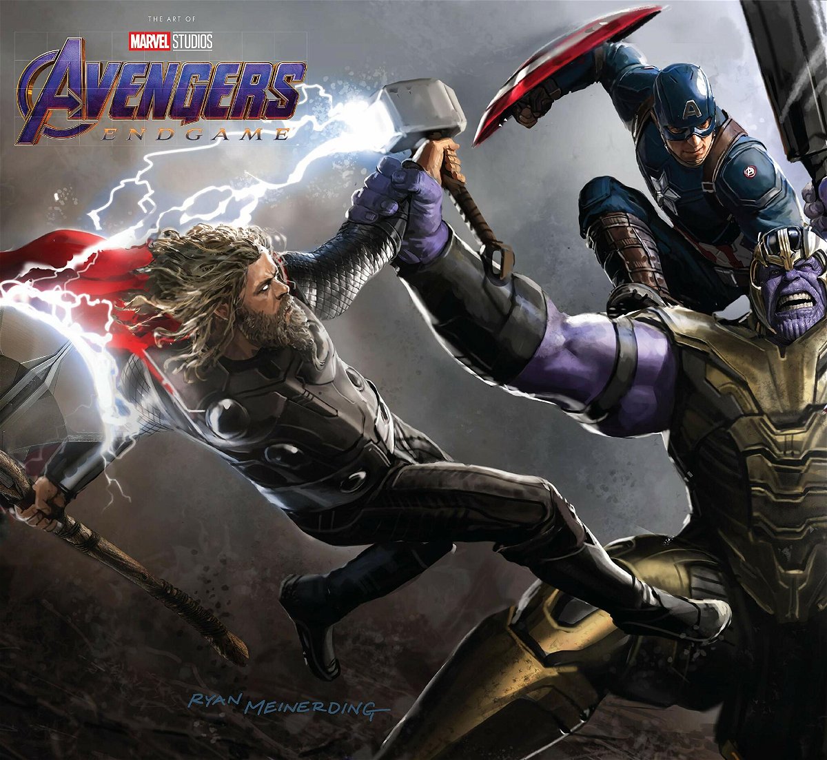 Cover del volume Avengers: Endgame - The Art of the Movie 