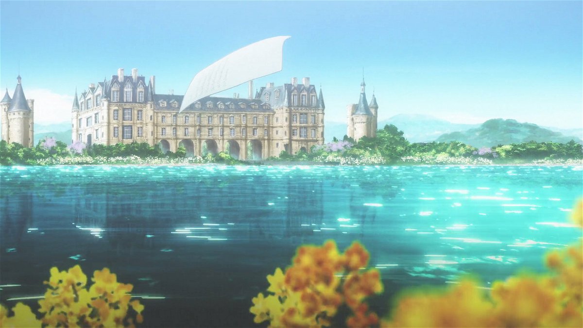 Il castello di Chenonceau in un episodio di Violet Evergarden