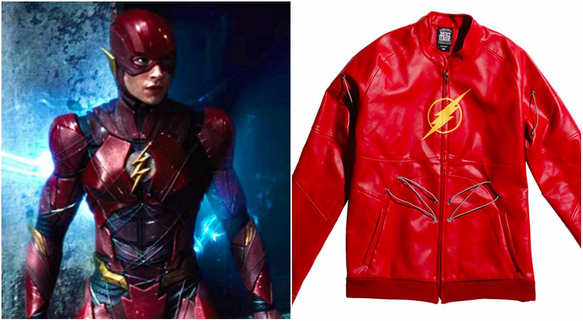 Flash e la giacca a lui ispirata