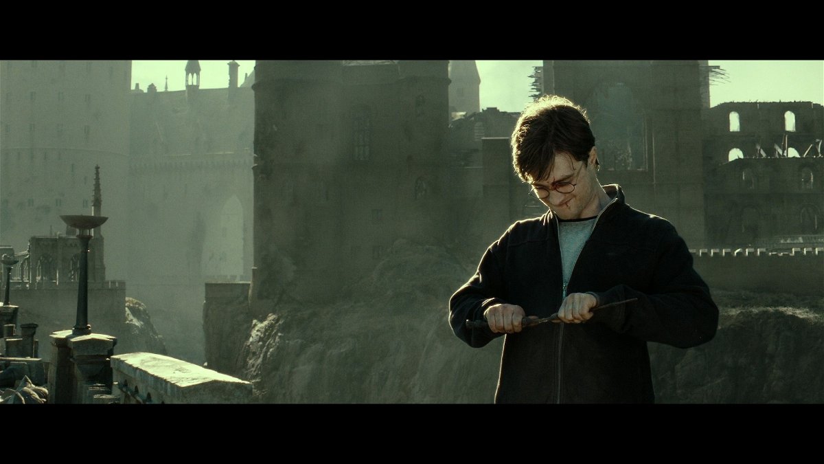 Daniel Radcliffe sul set del film
