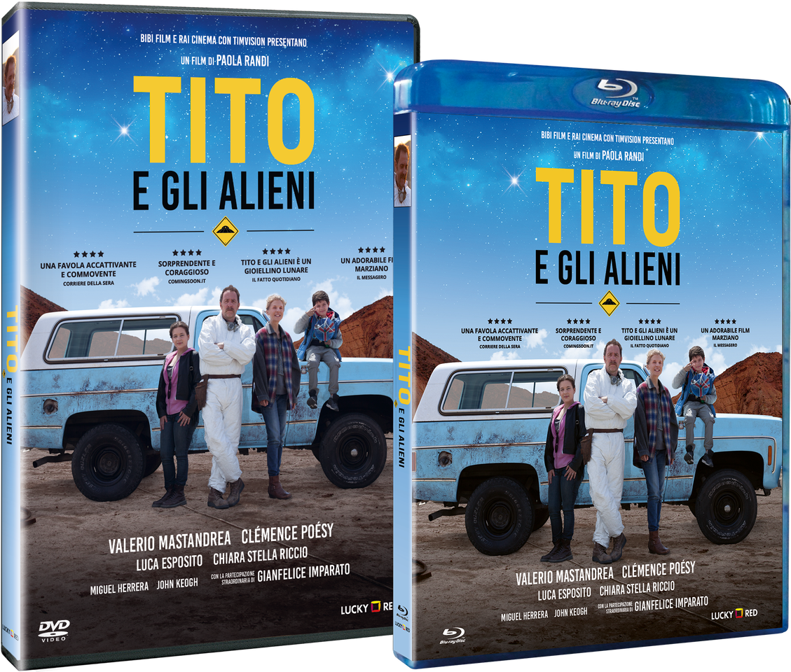 Tito e gli Alieni sarà disponibile in DVD e blu-ray