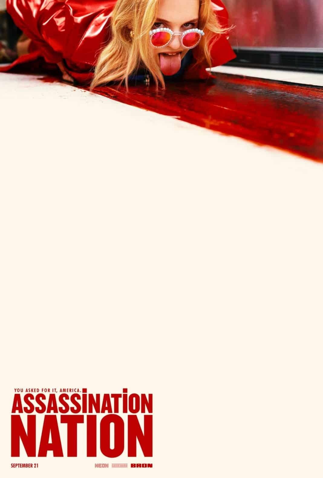 Il poster ufficiale di Assassination Nation
