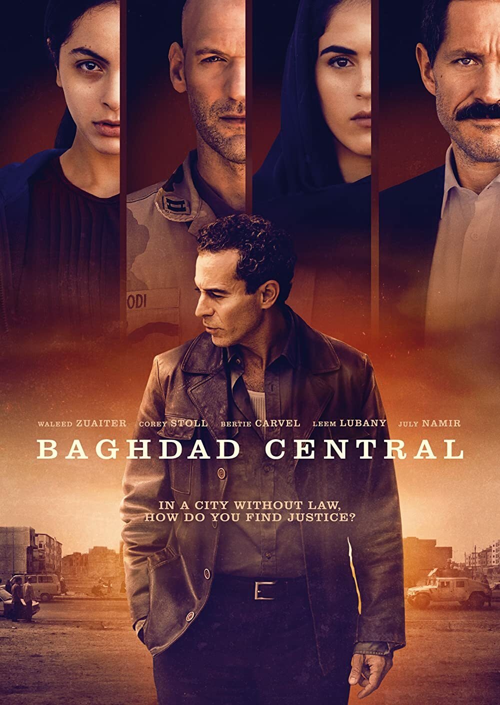 Il poster della serie Baghdad Central