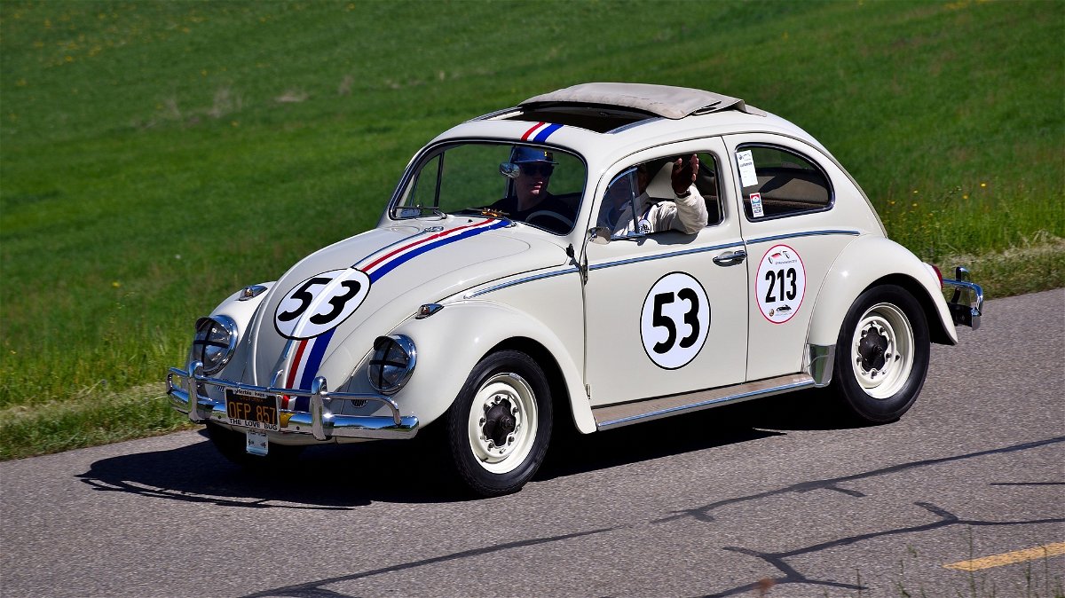 Il maggiolino celebre di nome Herbie 