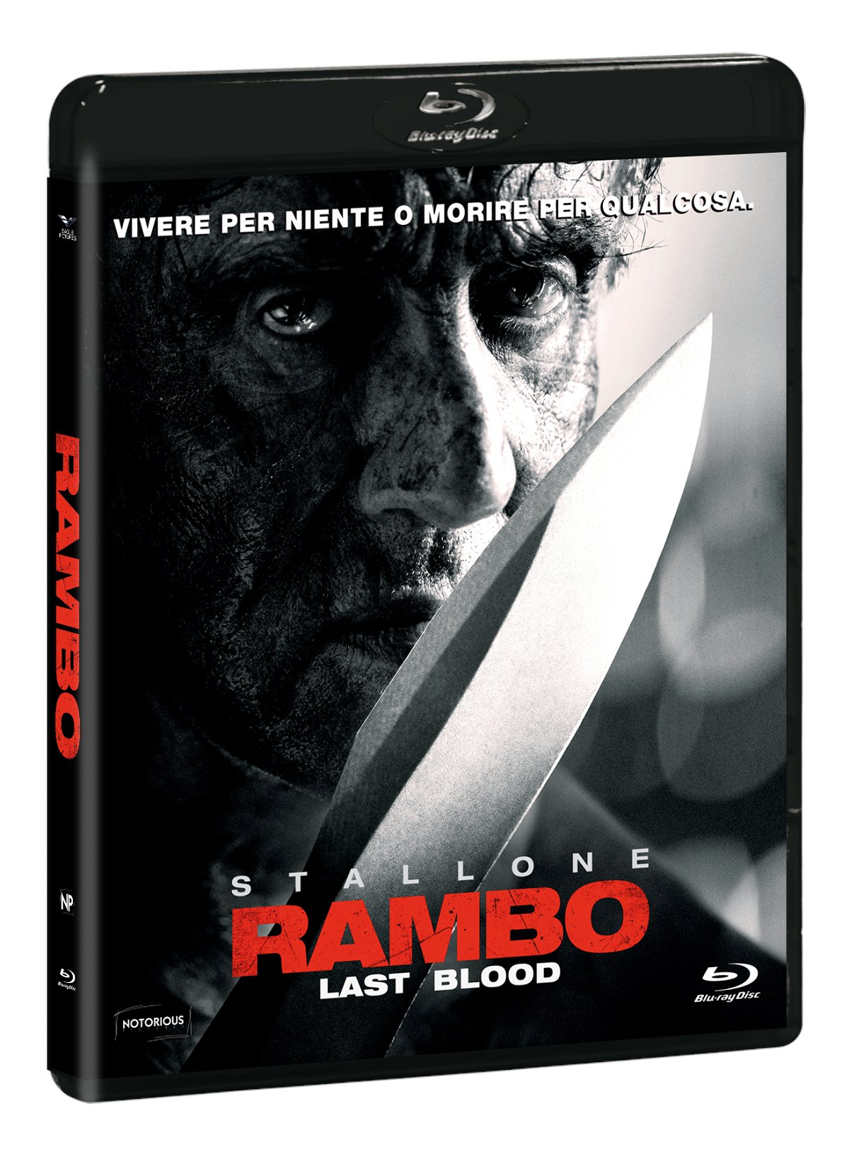 La copertina del Blu-Ray di Rambo: Last Blood