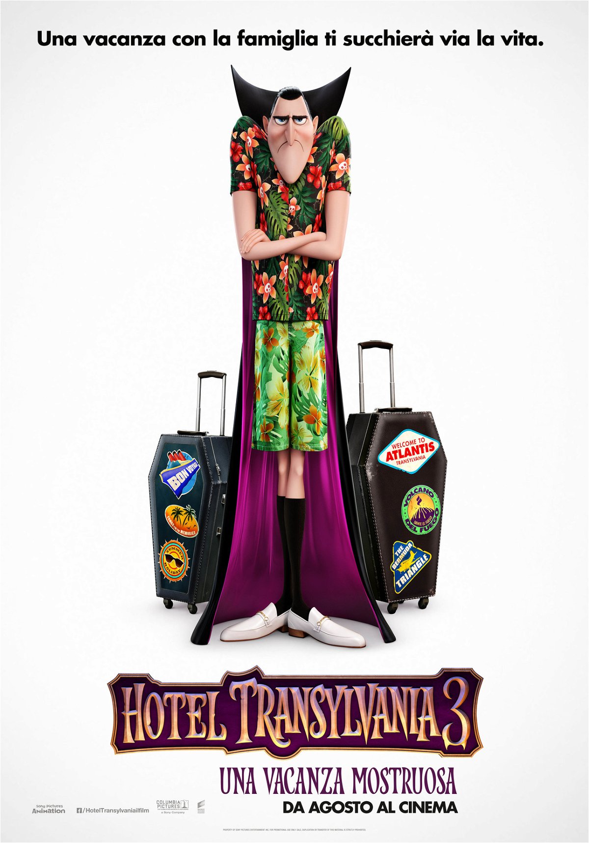 La locandina di Hotel Transylvania 3: Una Vacanza Mostruosa