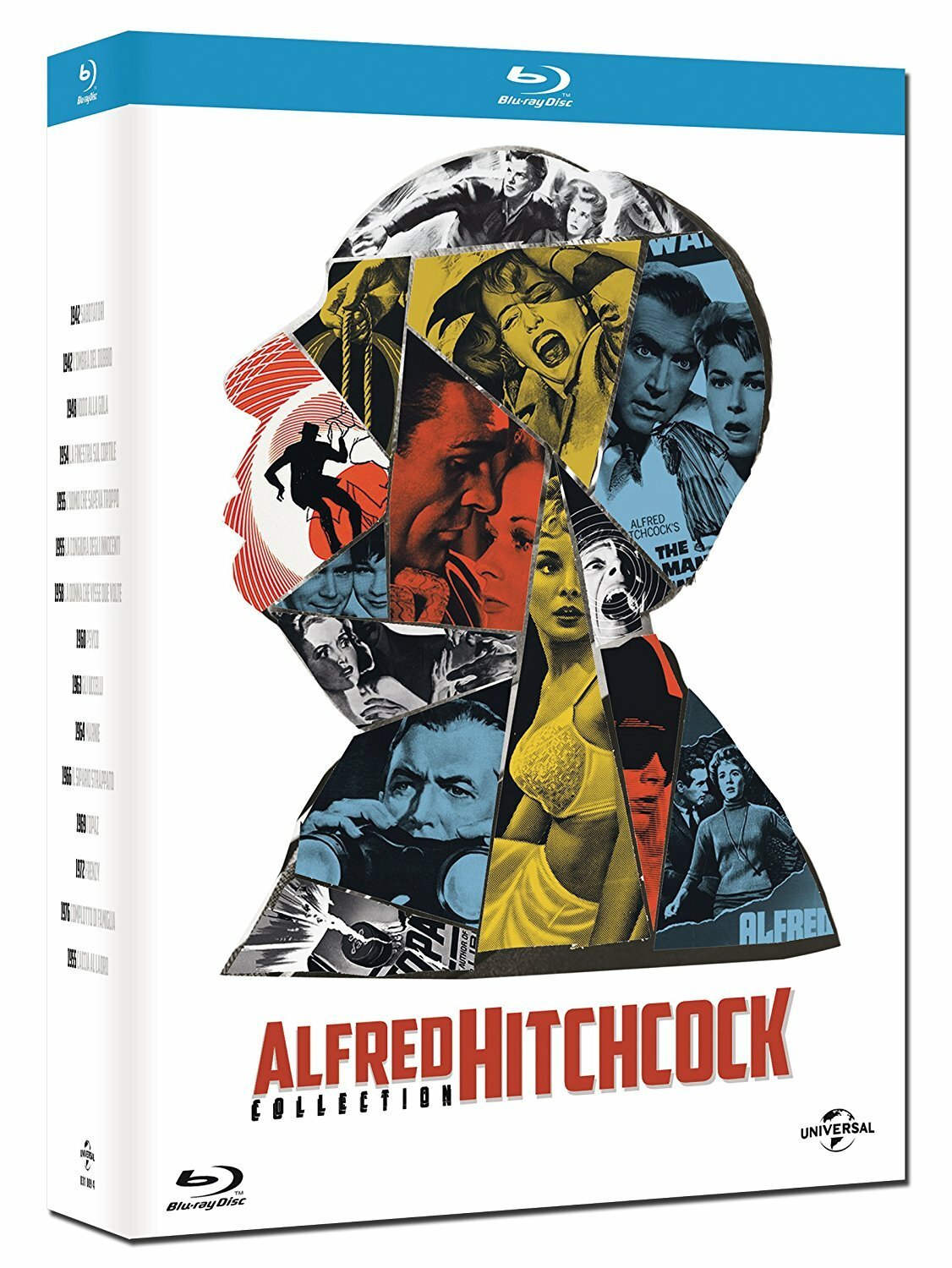 I film di Alfred Hitchcock nella collezione Blu-rey