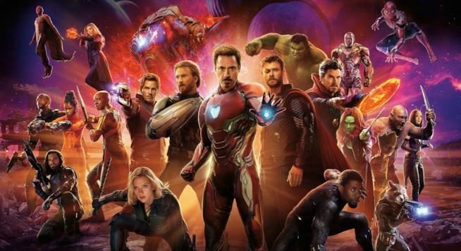 Gli eroi di Avengers: Infinity War