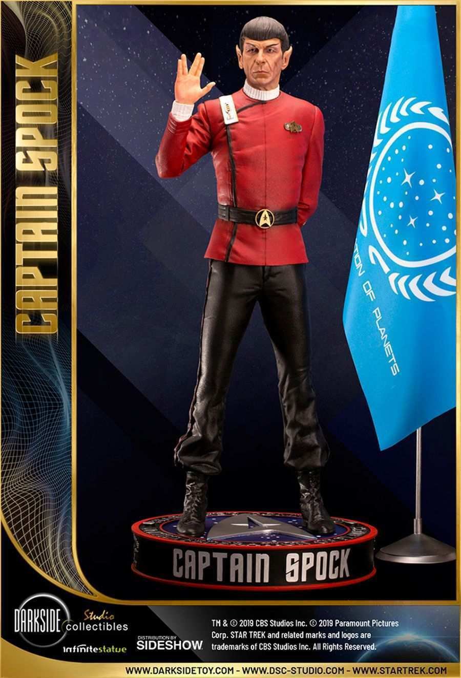 Capitan Spock statua da collezione - figura intera