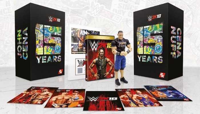 La Collector's Edition di WWE 2K18