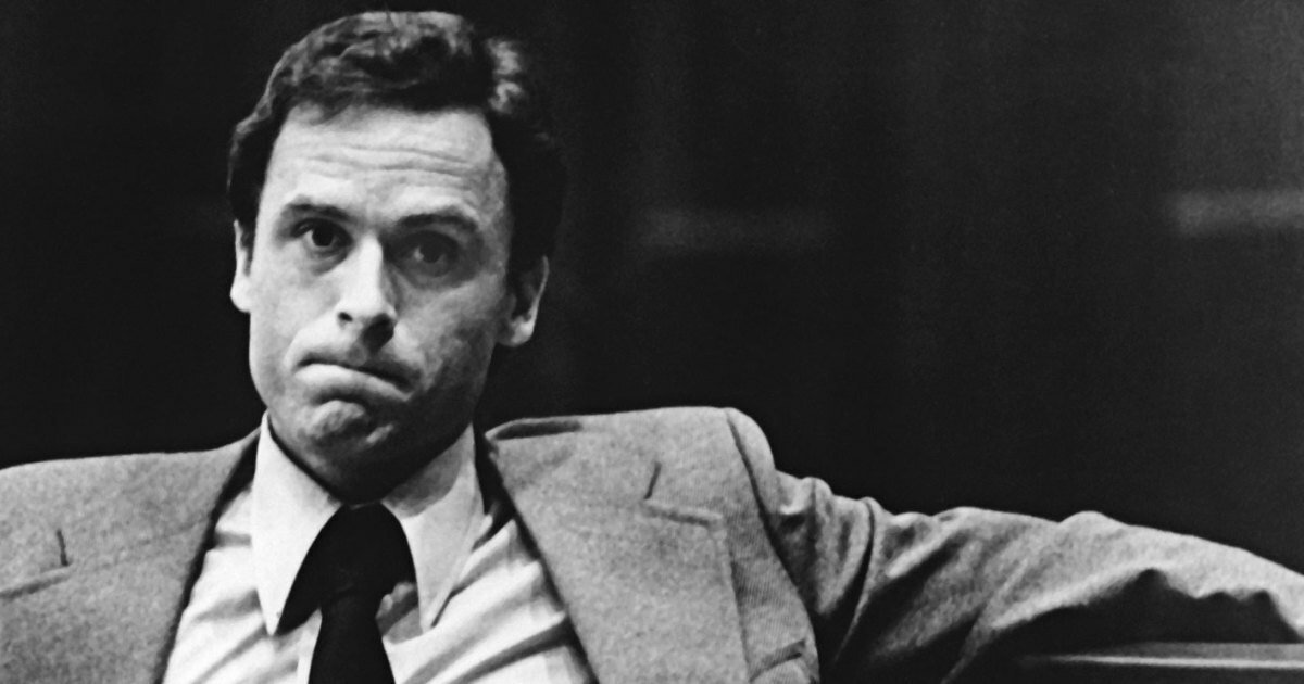 Ted Bundy in primo piano