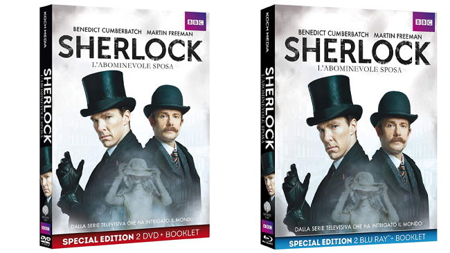 Clicca per vedere l'immagine originale Sherlock - L'Abominevole Sposa - Home Video
