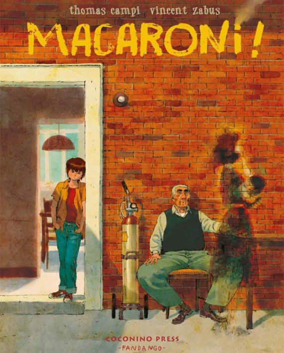 La copertina del fumetto Macaroni!
