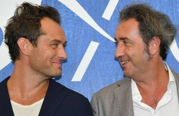 Paolo Sorrentino e Jude Law si guardano negli occhi a Venezia 73