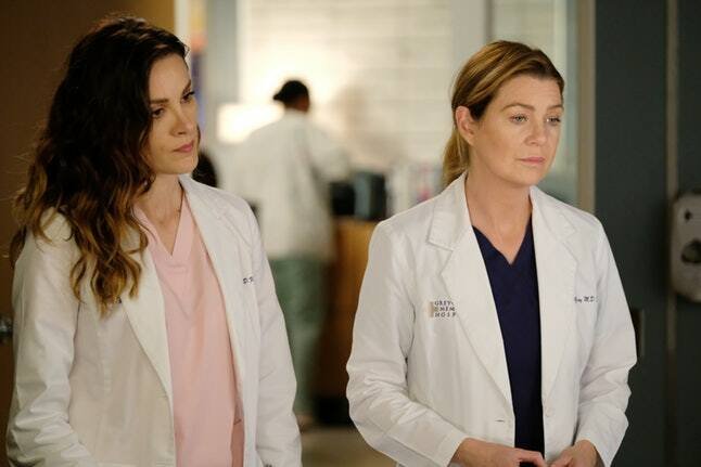 Carina, sorella di Andrew, insieme a Meredith in Grey's Anatomy
